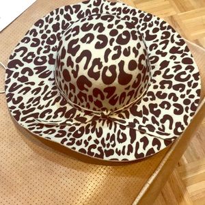 NWT Leopard Hat